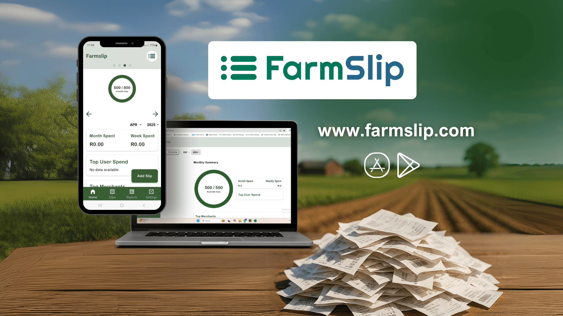 FarmSlip: From Crumpled Receipts to Smart Farm Records