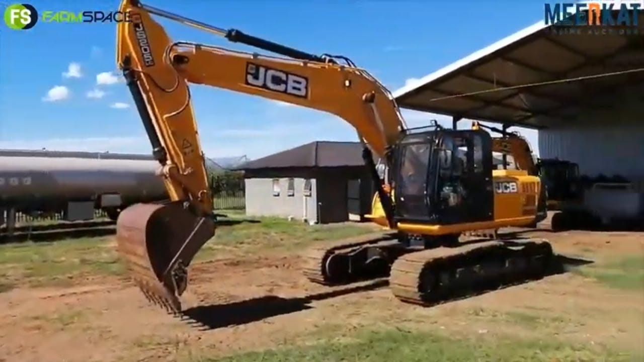 Kwaliteit Trekker en Implement Veiling Sonder Grense 21-24 Feb 2022 - JCB 205LC Excavator Nr 1