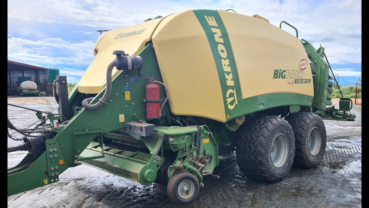 2021 Krone 1290 HDP op Kwaliteit Trekker en Implement Veiling Sonder Grense 21-24 Feb 2022