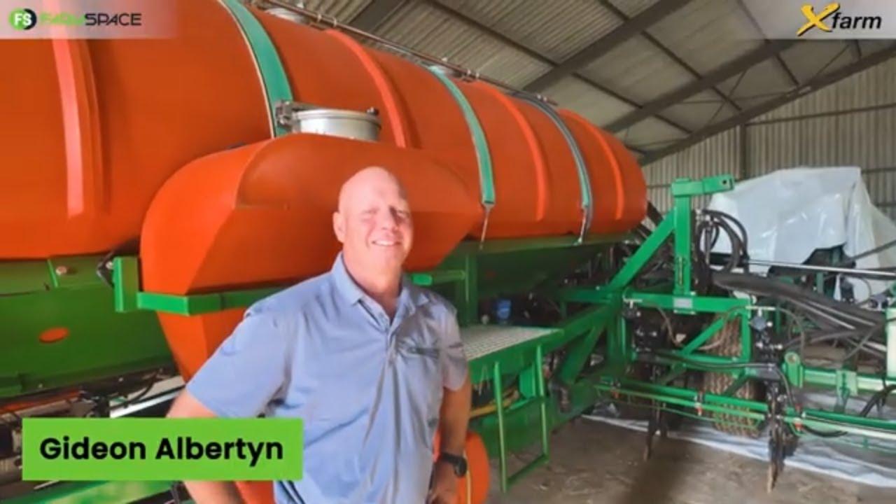 XFarm koring planter hardloop al 17 jaar!