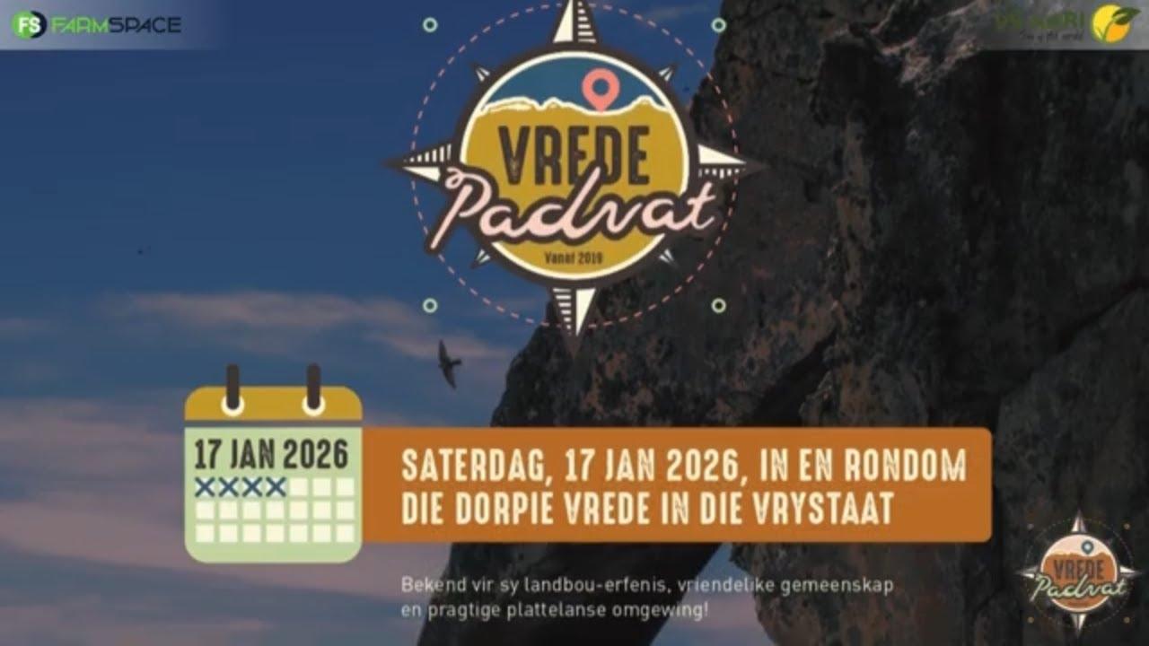 Vrede Padvat skop 17 Januarie 2026 af!