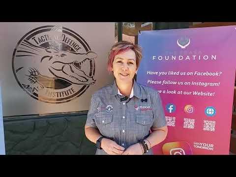 Ilse van PHASA skietdag praat met ons oor hulle doele met die organisasie.