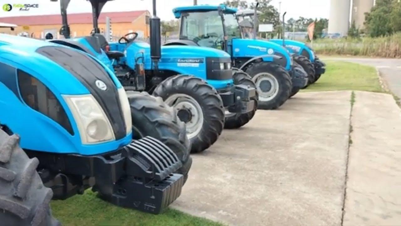 'n Hele span Landini trekkers op Farmspace Market. Poof! Daar het jy dit.