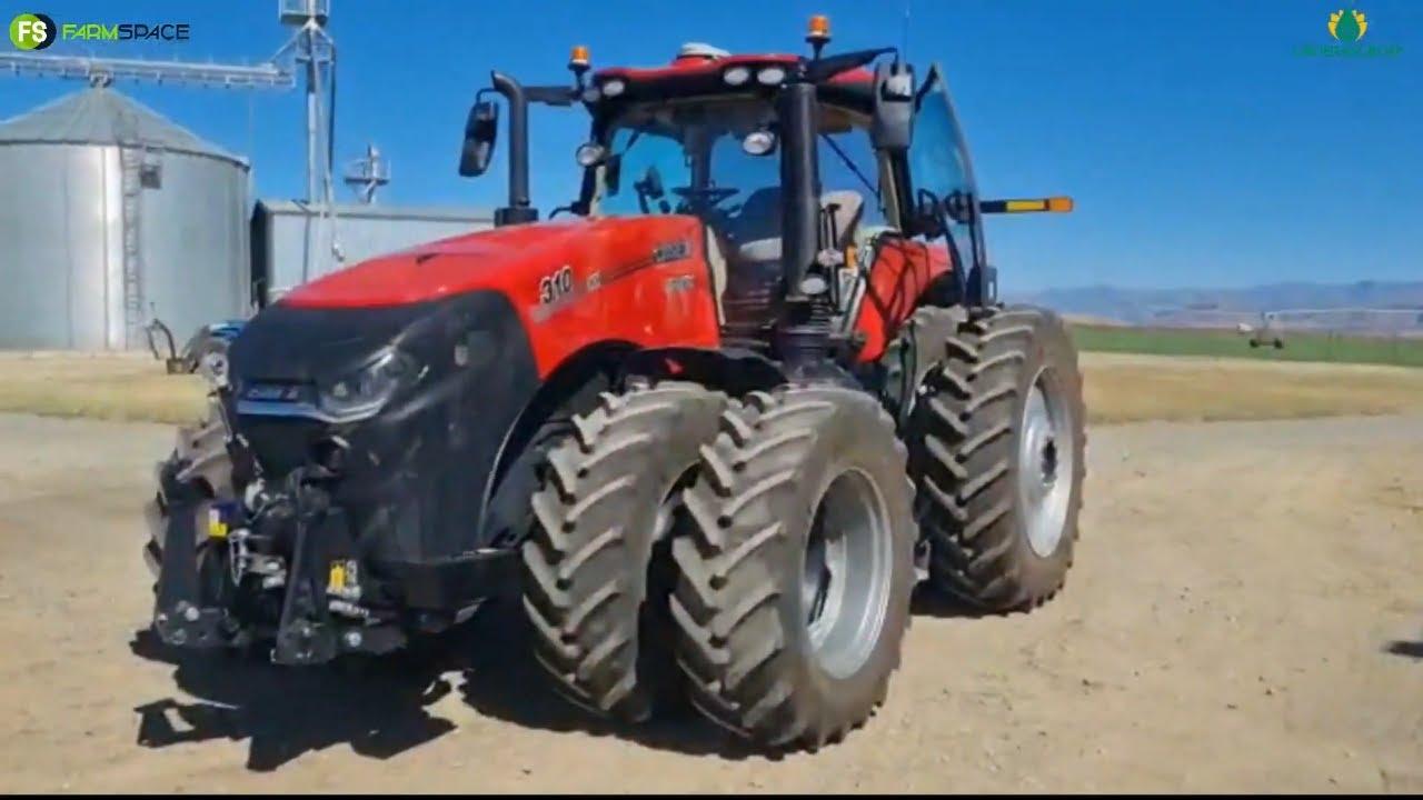 Case Magnum 310 (2022) op VS Groeiersgroep Veiling 2022.