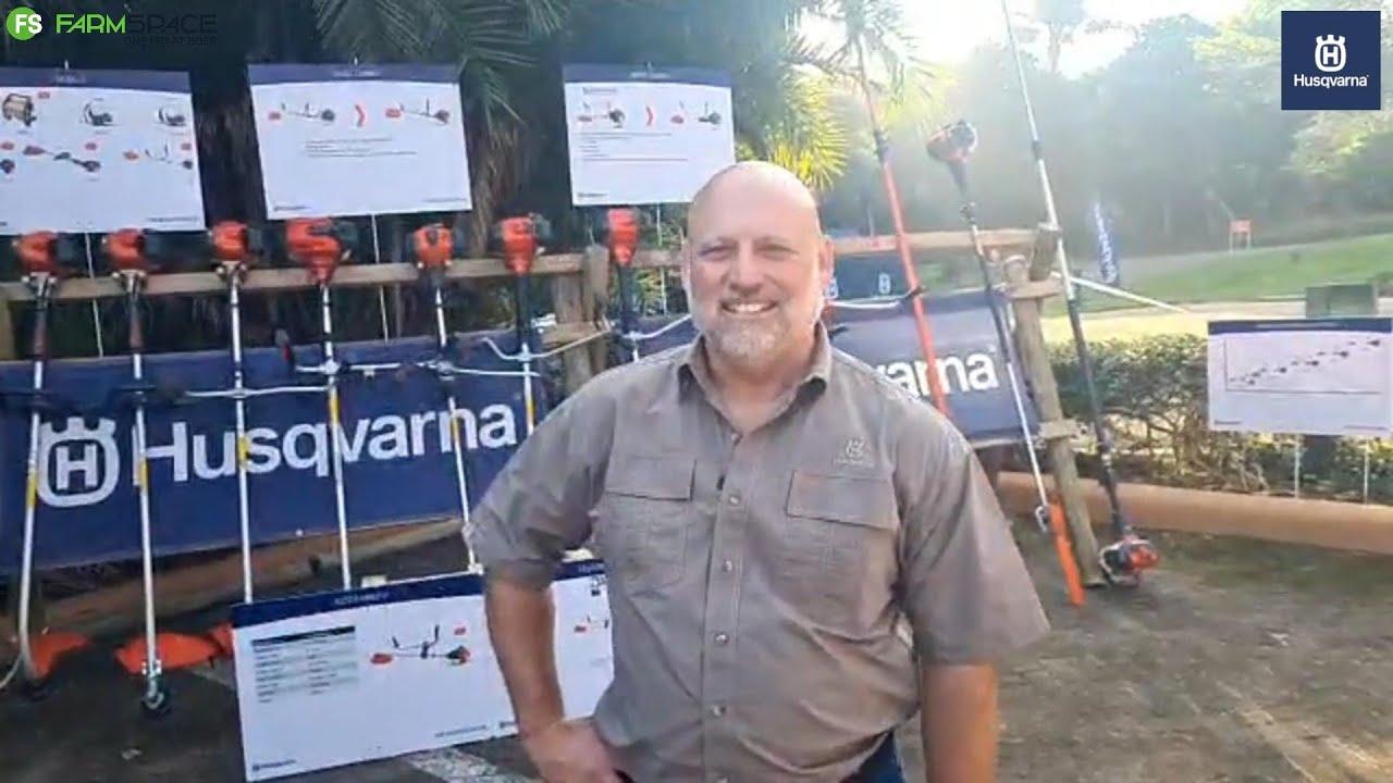 Pieter Smuts by die Husqvarna Dealer Conference