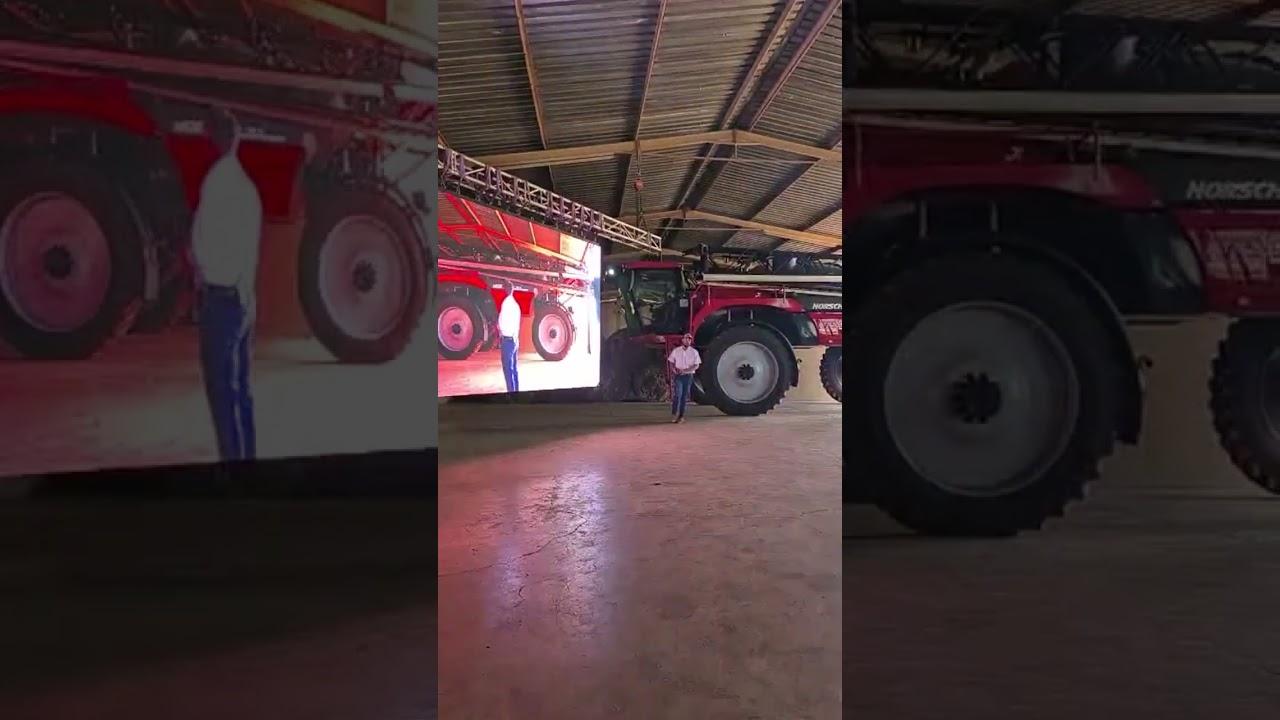 Die bekendstelling van Horsch se nuwe selfaangedrewe spuit.