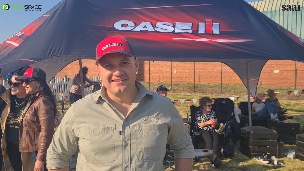 Stephan van Case IH vertel hoekom hulle al van laas jaar af betrokke is by Lamb Champs 2023.