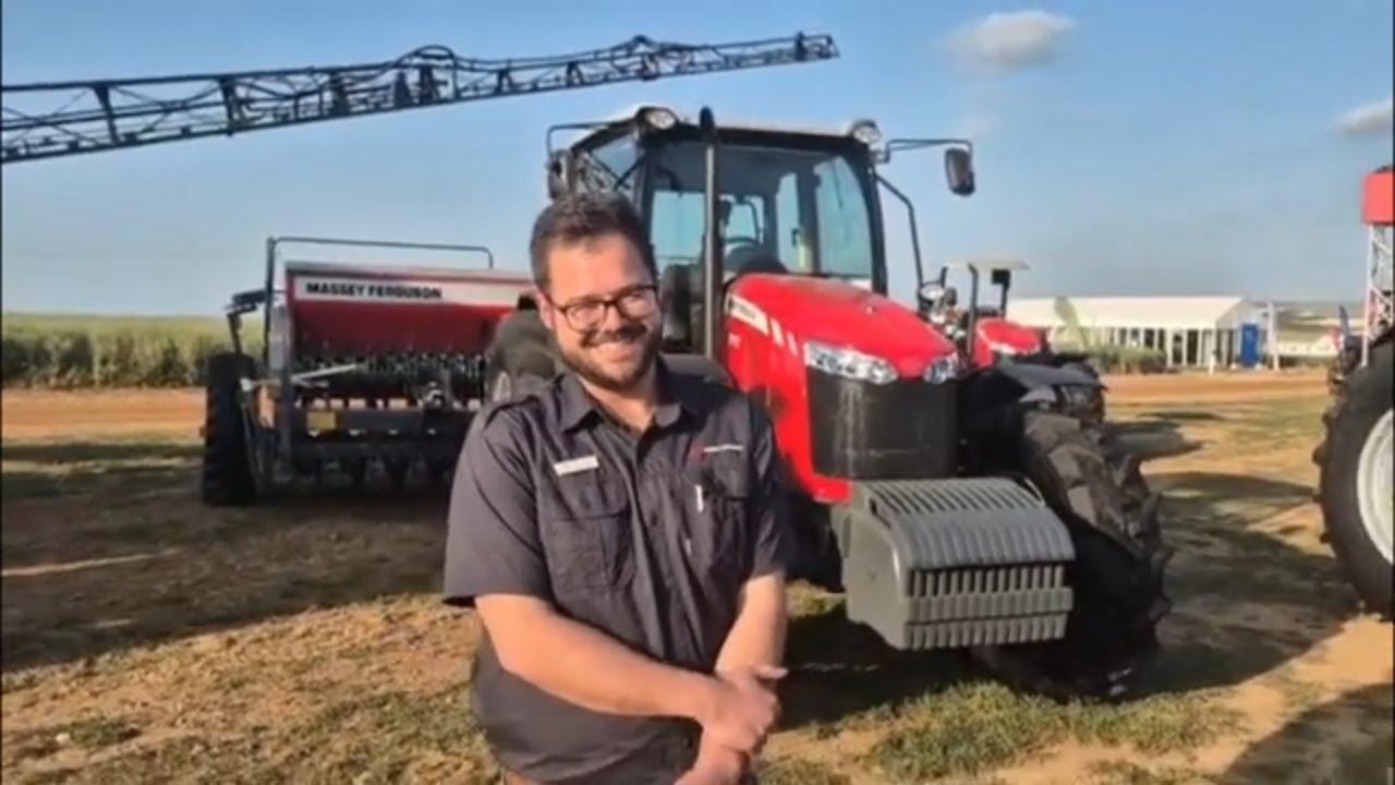 Massey Ferguson Global-reeks op NAMPO Kaap / Cape.