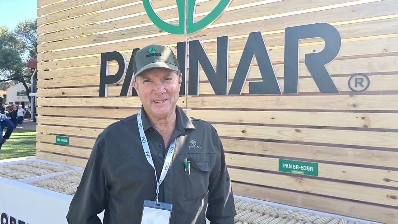 John Odendaal van Pannar Seed op NAMPO 2024.