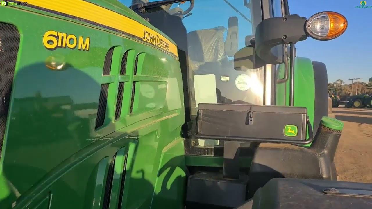 2022 John Deere 6110M (1) op die VS Groeiersgroep Veiling 20 Aug 2022.