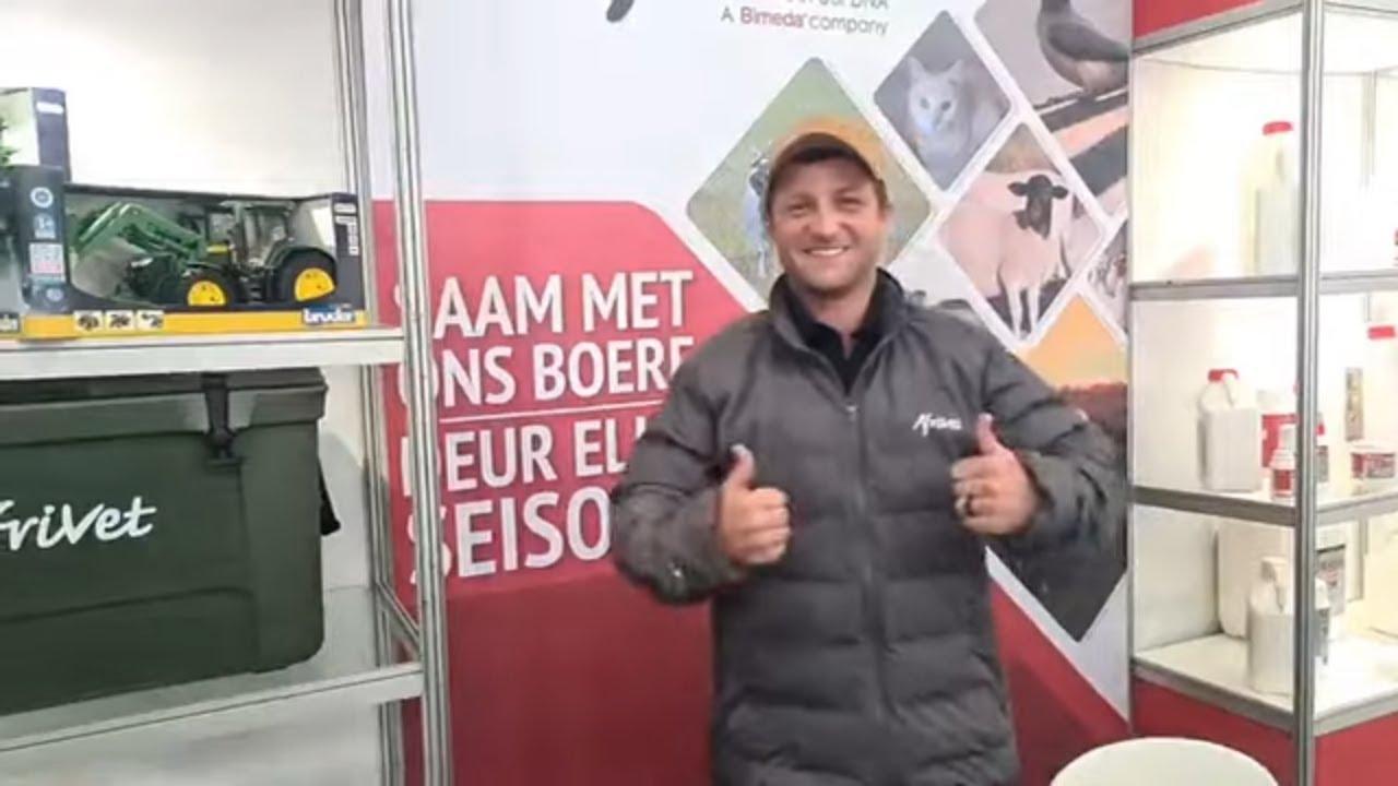 Afrivet het 'n lekker promosie by NAMPO 2026.