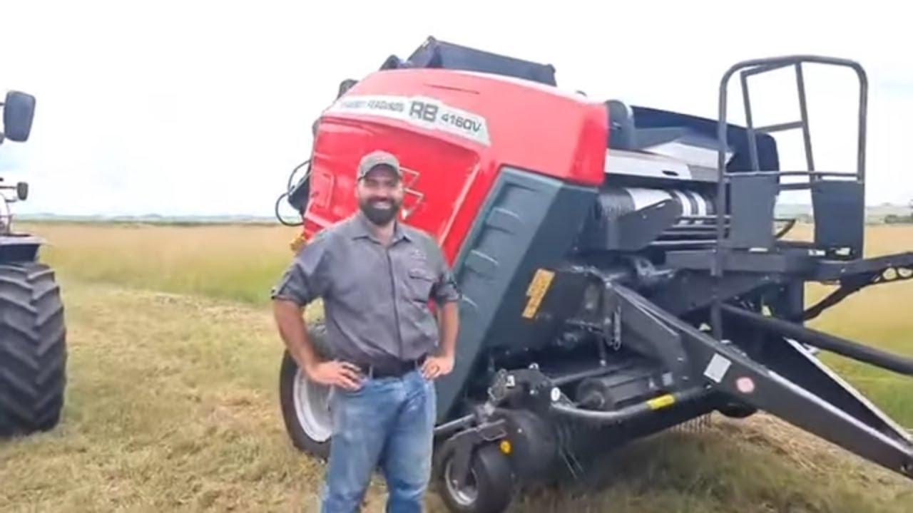 King Price Insurance Baler Challenge 2023 - RB 4160V Massey Ferguson Baler