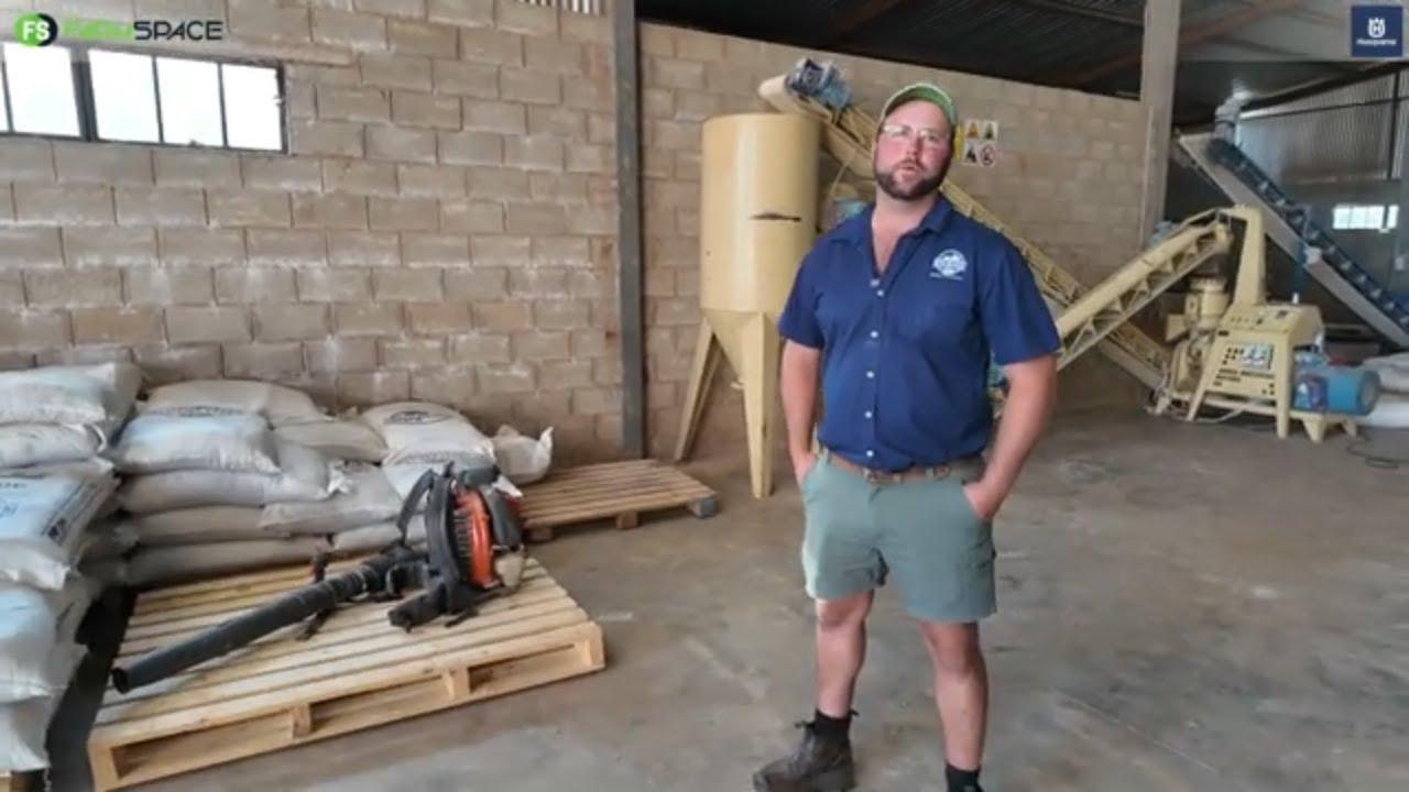 Wat is Sean se ervaring met Husqvarna se blower?