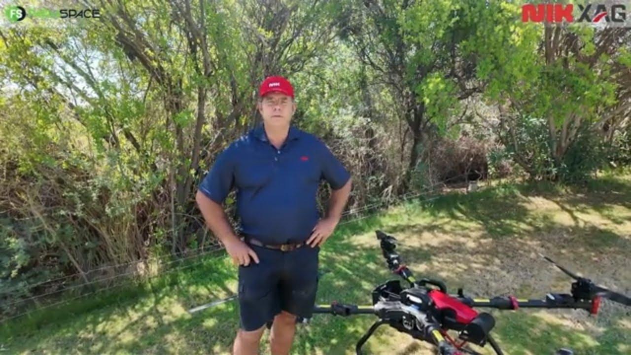 Wat maak XAG se P100 Pro drone so spesiaal wanneer dit kom by pekanneute spuit? Hugo vertel meer.