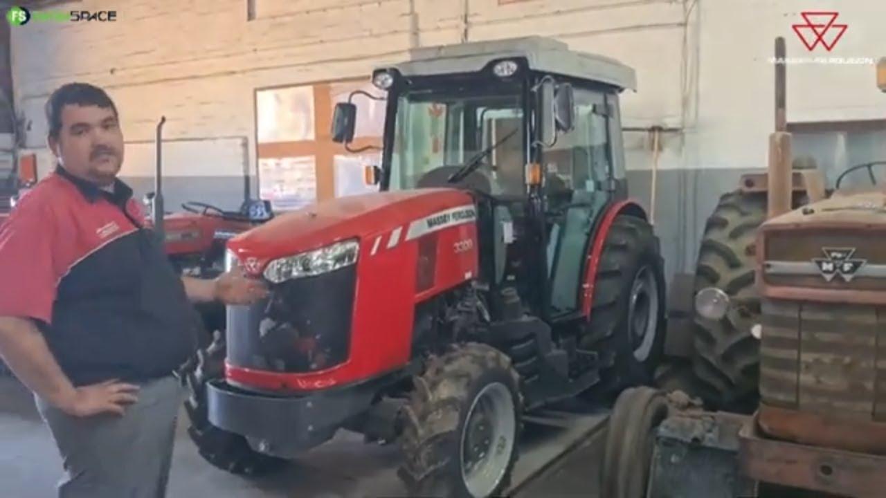 Massey Ferguson Orchard Tractors in the Western Cape with the MF 3300 series at Hennies Trekkers.