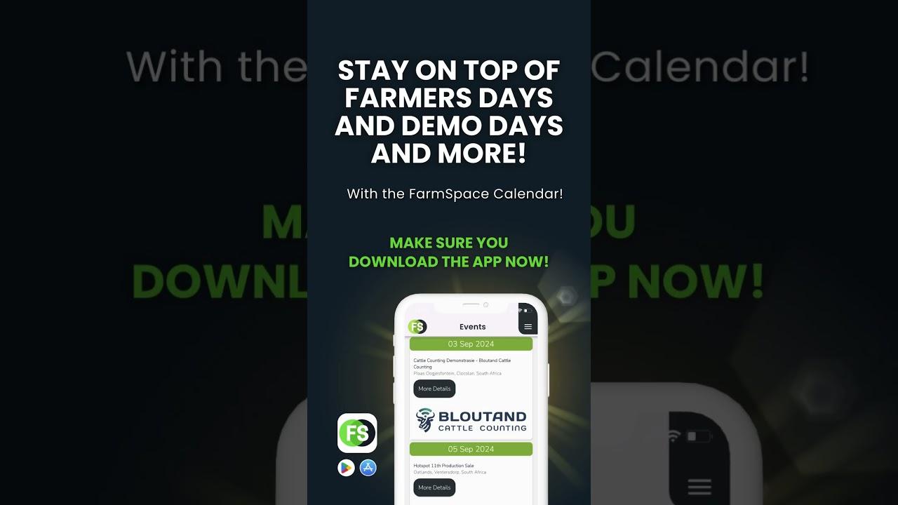 Plan ahead with the Calendar feature on the FarmSpace App.