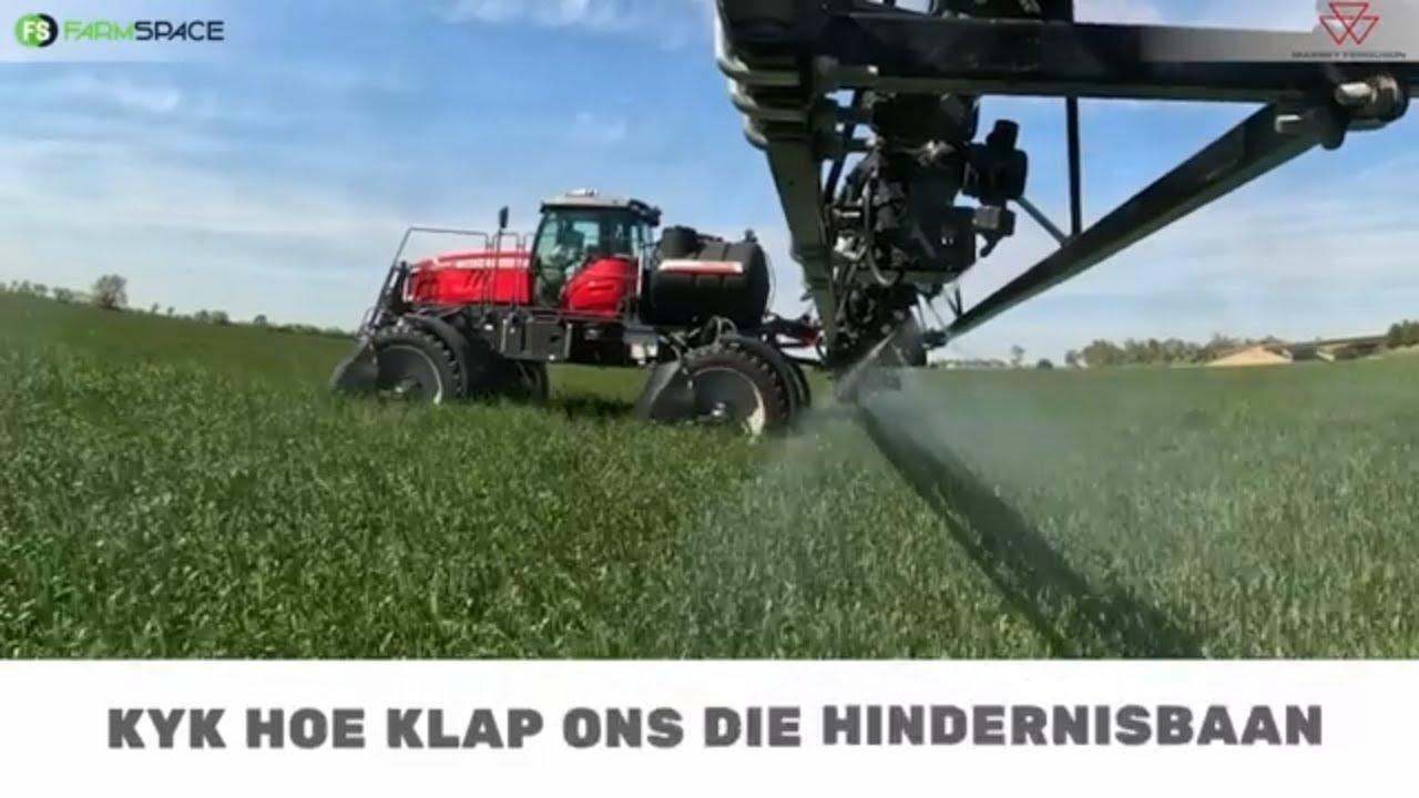 Gaan die Massey spuit stof skop in die ander deelnemers se oë op Nampo Alfa 2024 se hindernisbaan?