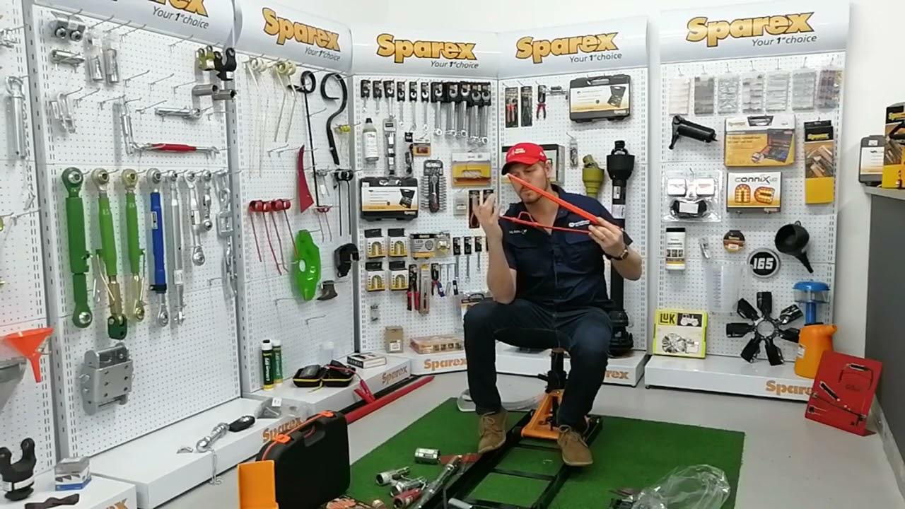 Jano wys wat op die uitstalrakke by Sparex is - deel 3.