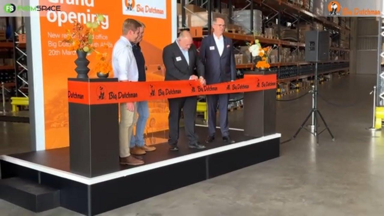 Die opening van Big Dutchman se nuwe perseel in Germiston was een reuse sukses gewees!