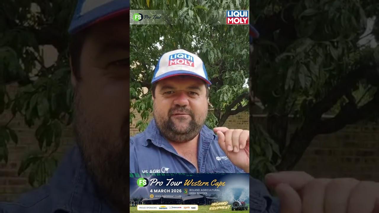 Hoe kan jy minder sukkel en makliker boer met Liqui Moly? Kom kyk by FS die Pro Tour Wes-Kaap 2026.