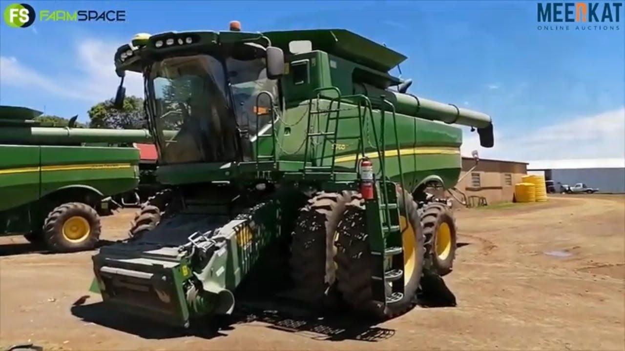 Kwaliteit Trekker en Implement Veiling Sonder Grense 21-24 Feb 2022 - John Deere S760 nr 67