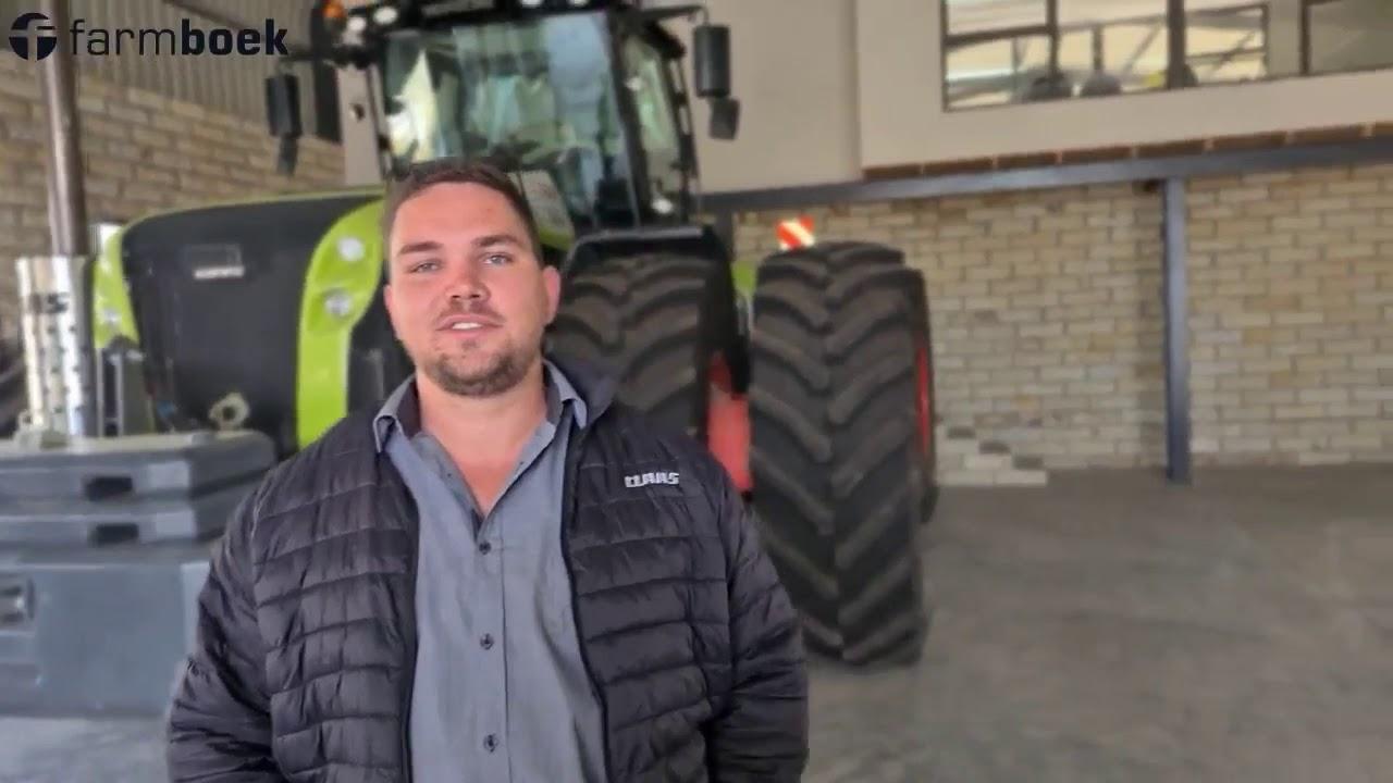 Claas in Vrede, Free State.