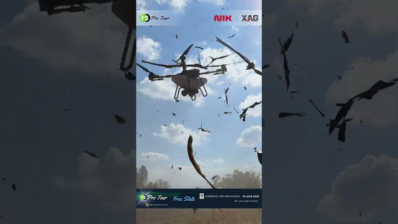 Die XAG P150 MAX drone en XAG R200 rover gaan by die FarmSpace Pro Tour Kroonstad wees!