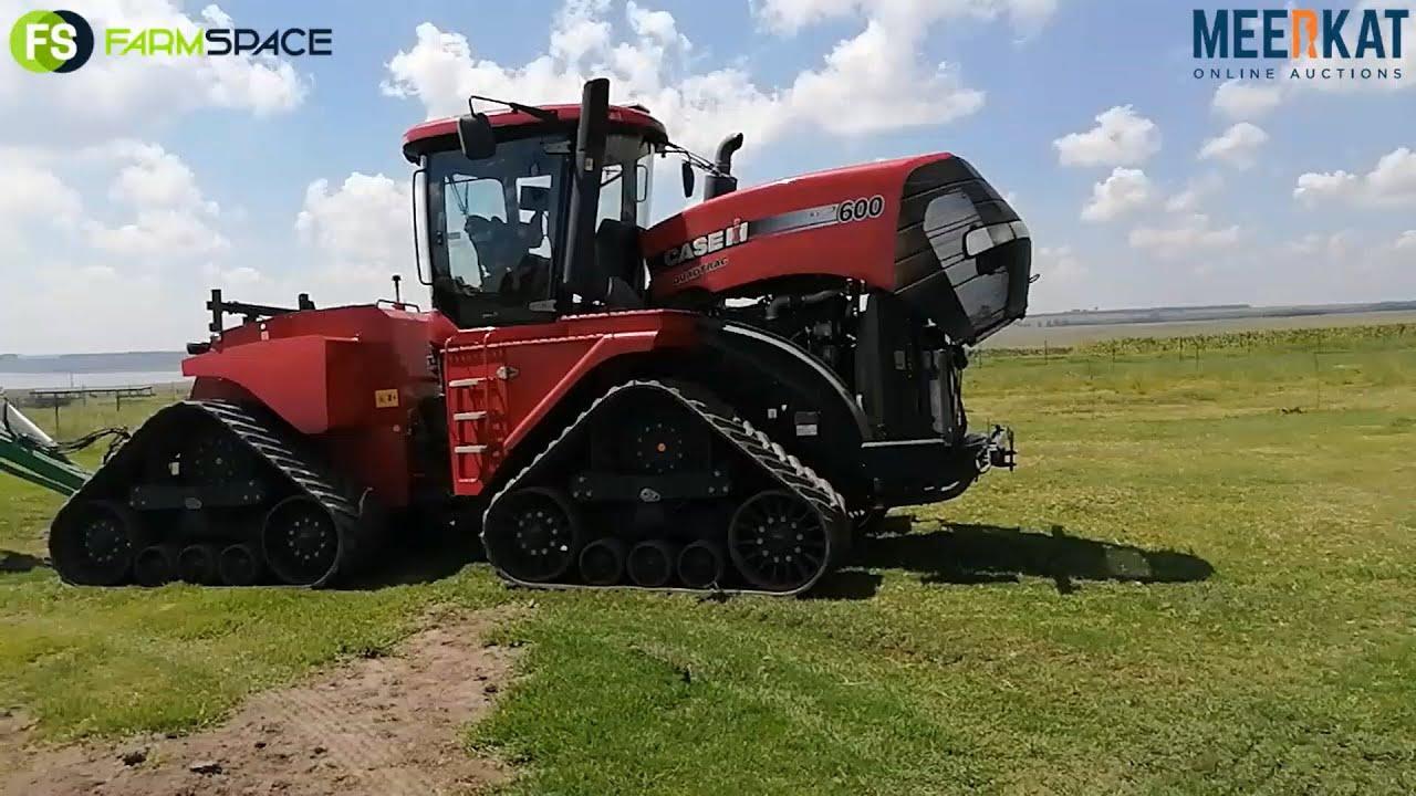 2016 Case Quadtrac 600 trekker op Kwaliteit Trekker en Implement Veiling Sonder Grense 21-24 Feb '22