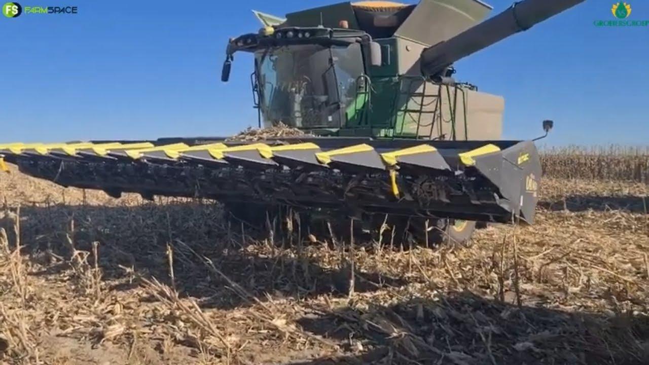 4 x John Deere S780 Stropers op VS Groeiersgroep Veiling 20 Aug 2022