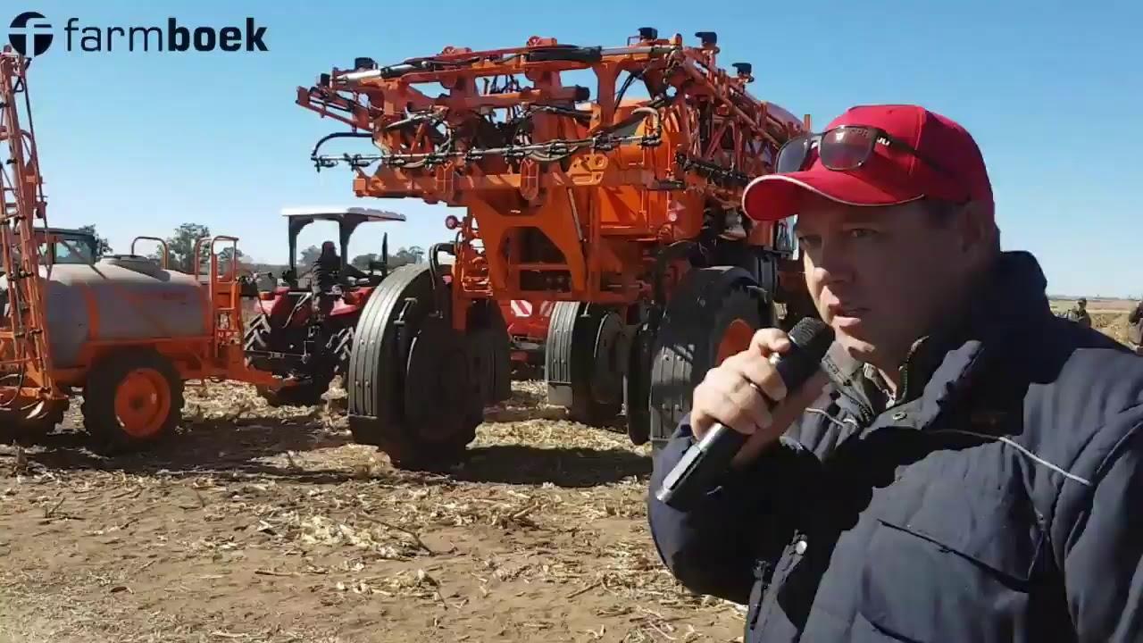 Self propelled sprayers from Case IH and Jacto at the VAL Farmers Day 2019