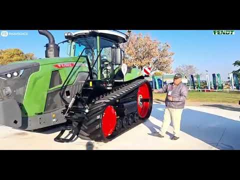 'n Duk en 'n dun track Fendt by Nampo Oesdag 2022. Frans wys my.
