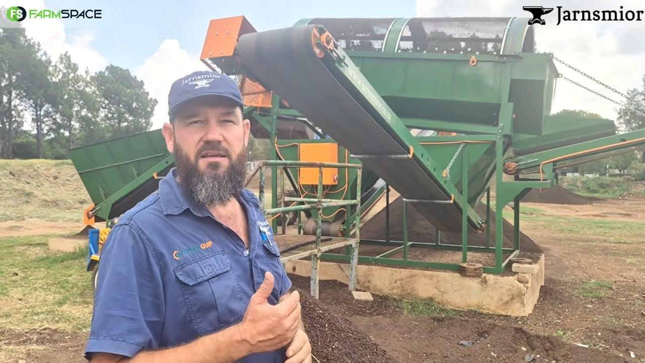 Sorteer jou strooi uit met ‘n 5-in-1 trommel screen van Jarnsmior!