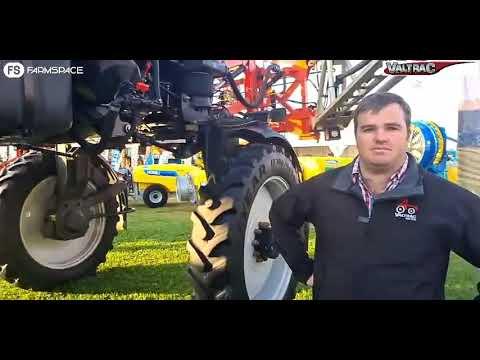 Kuhn Stronger 4000 spuit by Valtrac South Africa op Nampo Oesdag - Harvest Day 2022.