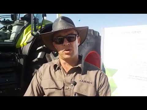 Claas and GPS systems at Nampo 2019