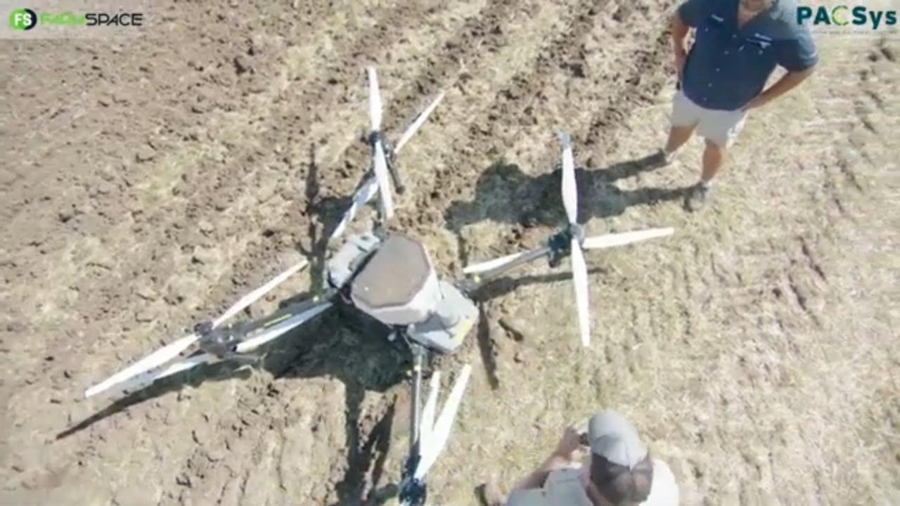 Wat kan jy alles strooi met die DJI T50 drone van PACSys?