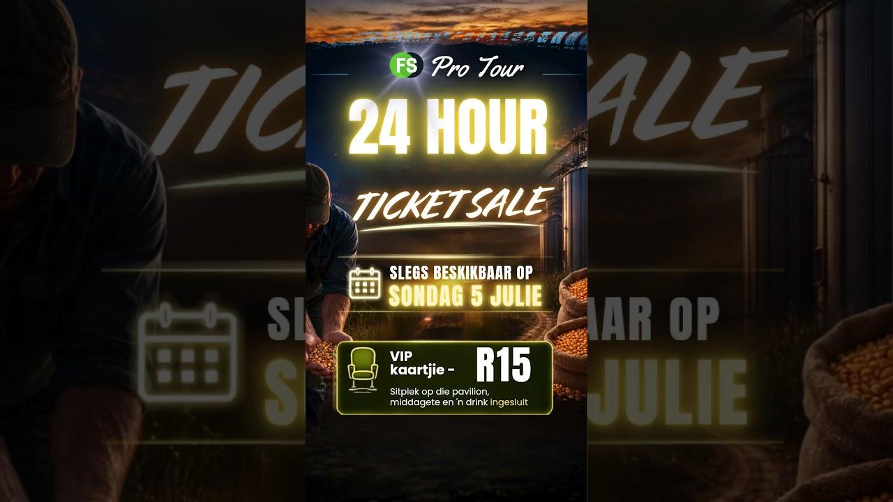 24 HOUR ENTRY ONLY TICKET SALE