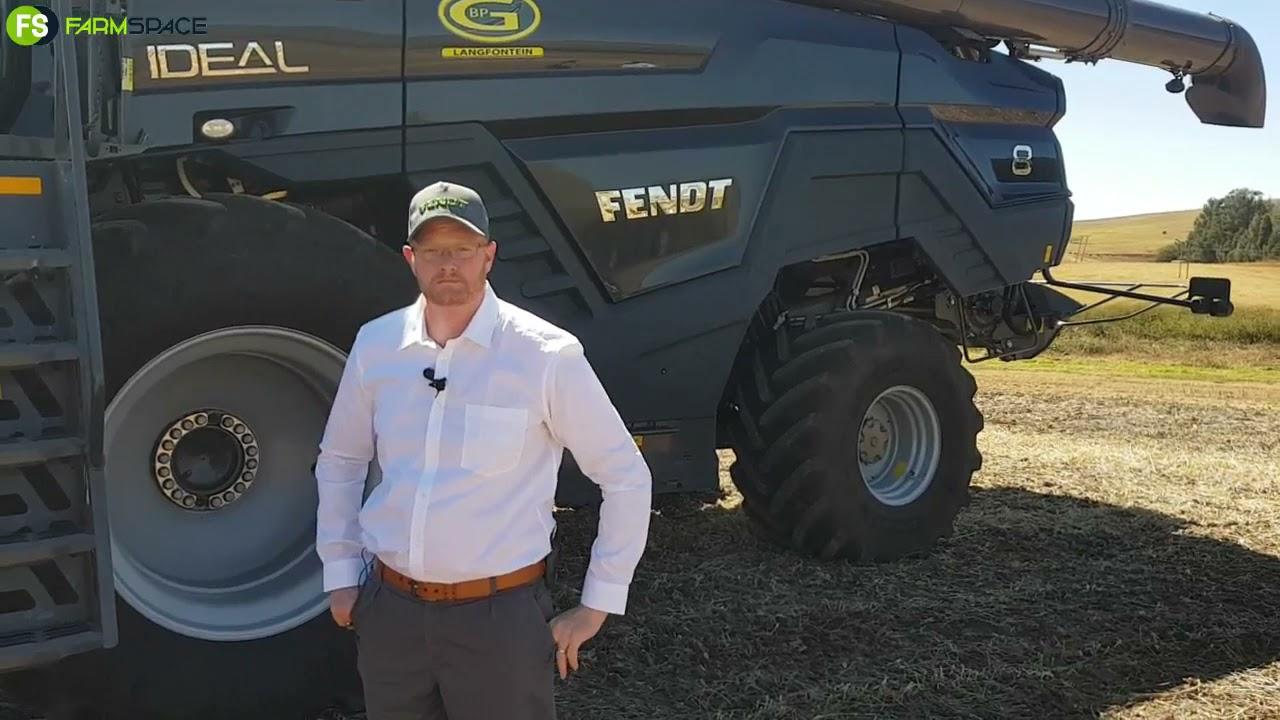 Robbie Hall oor die nuwe Fendt Ideal reeks se kenmerke.