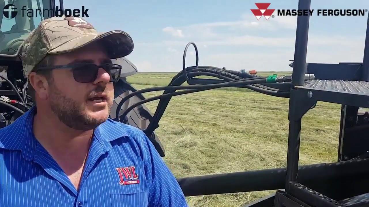 Massey Ferguson RB 2125 F Baler - Balfour Hay Day 2019