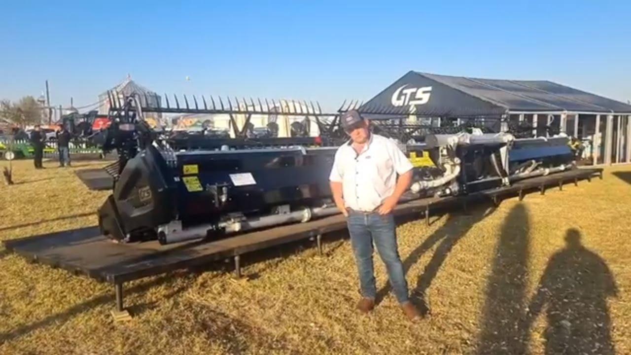 GTS tafels op NAMPO 2024. Hoekom tot 'n 62ft draper en hoekom is alles aluminium?
