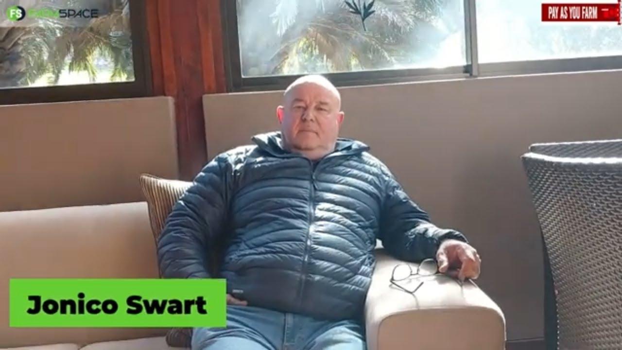 Hoe voel Jonico Swart oor Pay As You Farm se diens?