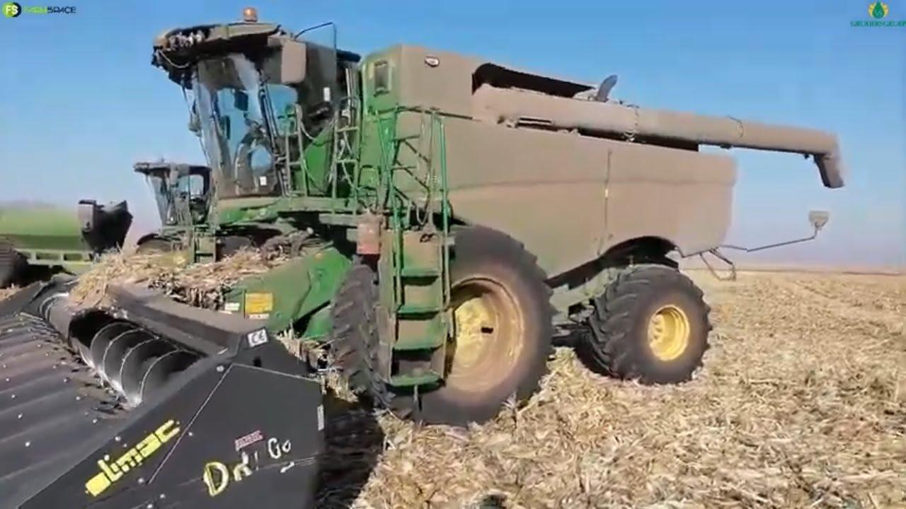 4 x 2022 John Deere S780 stropers op die VS Groeiersgroep Veiling, 20 Aug 2022.