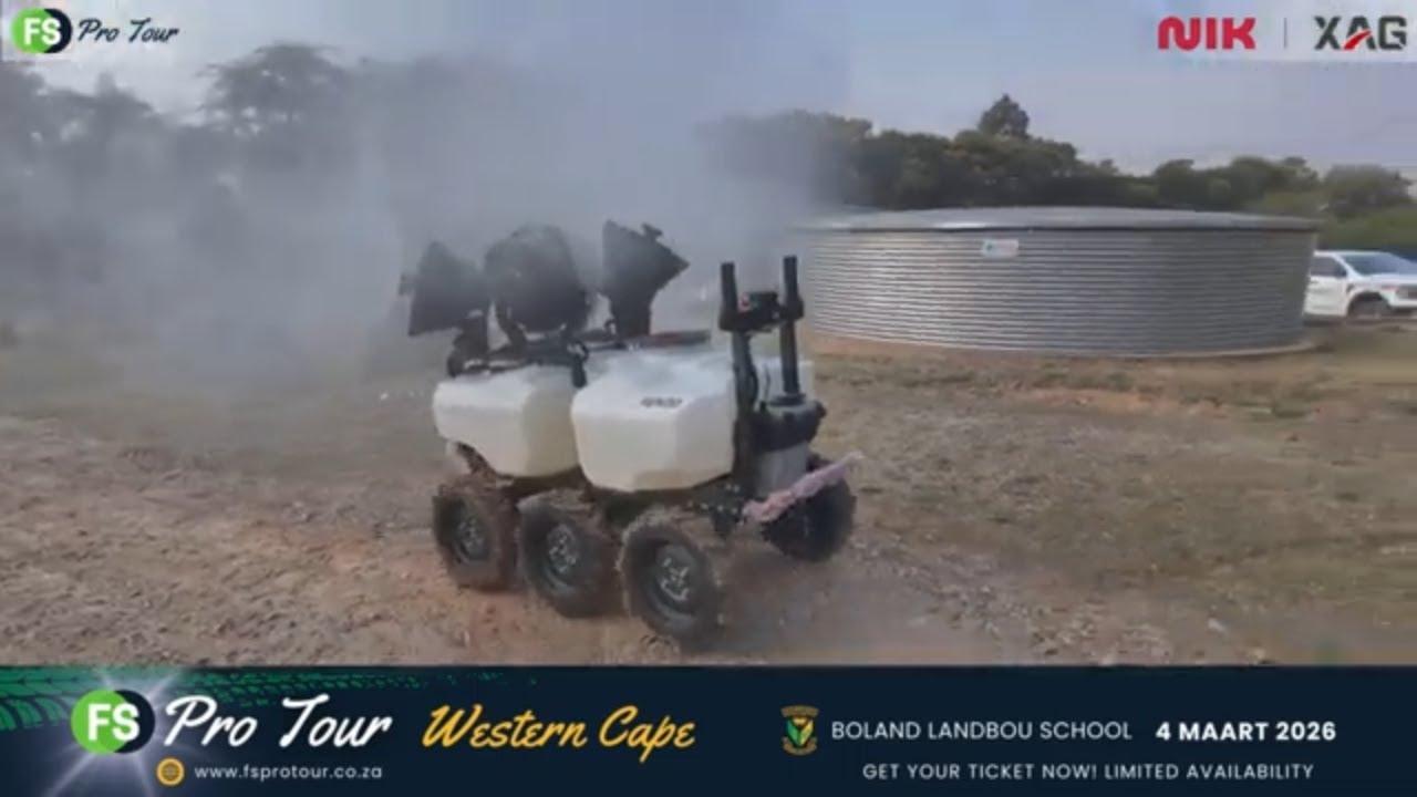 Het jy geweet NIK bring die XAG R200 Rover en die XAG P150 Max drone na die FarmSpace Pro Tour.