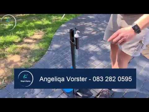 Step and Spray Hands Free Sanitizer