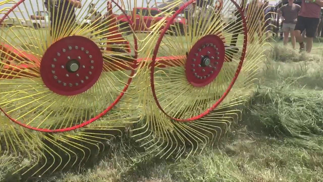 Myburgh Toerusting' Hay Rake at the Balfour Hay Day 2019