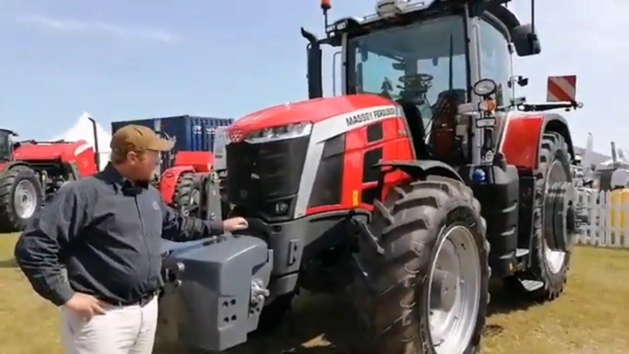 Massey Ferguson het die nuwe trekker hier op Nampo Kaap 2022