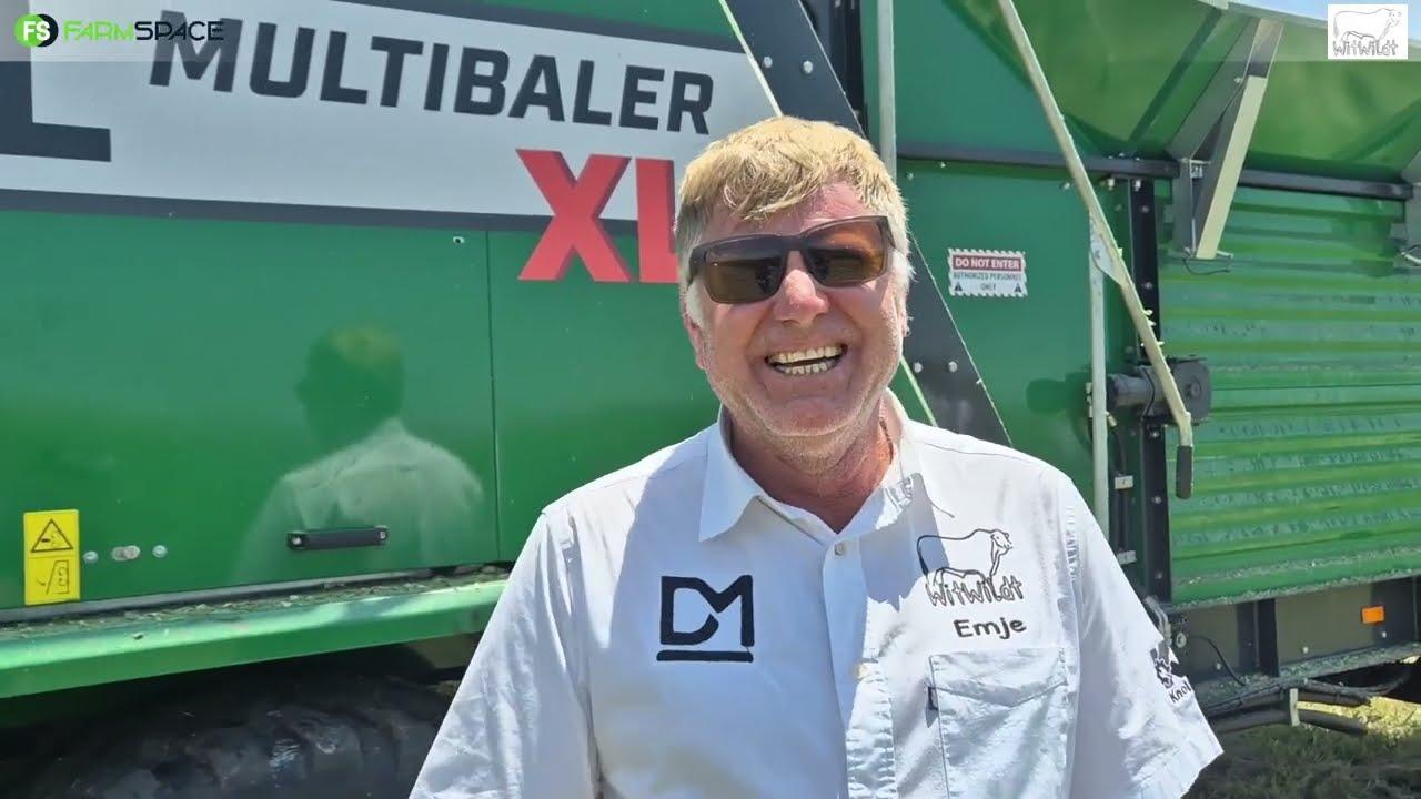 Ons gesels met Emje van WitWildt oor die Knoll Multibalers wat nuut in Suid Afrika is.