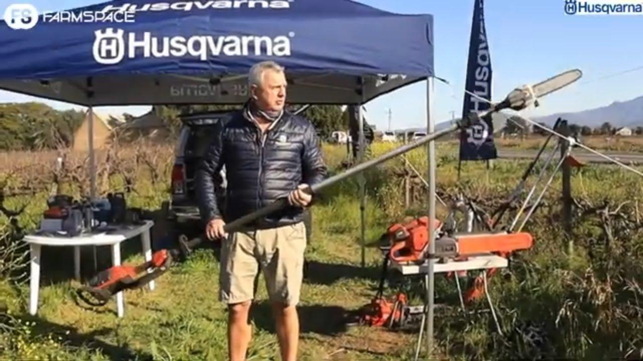 Kan Husqvarna se pole pruner hoog en laag sny - Charles verduidelik meer.