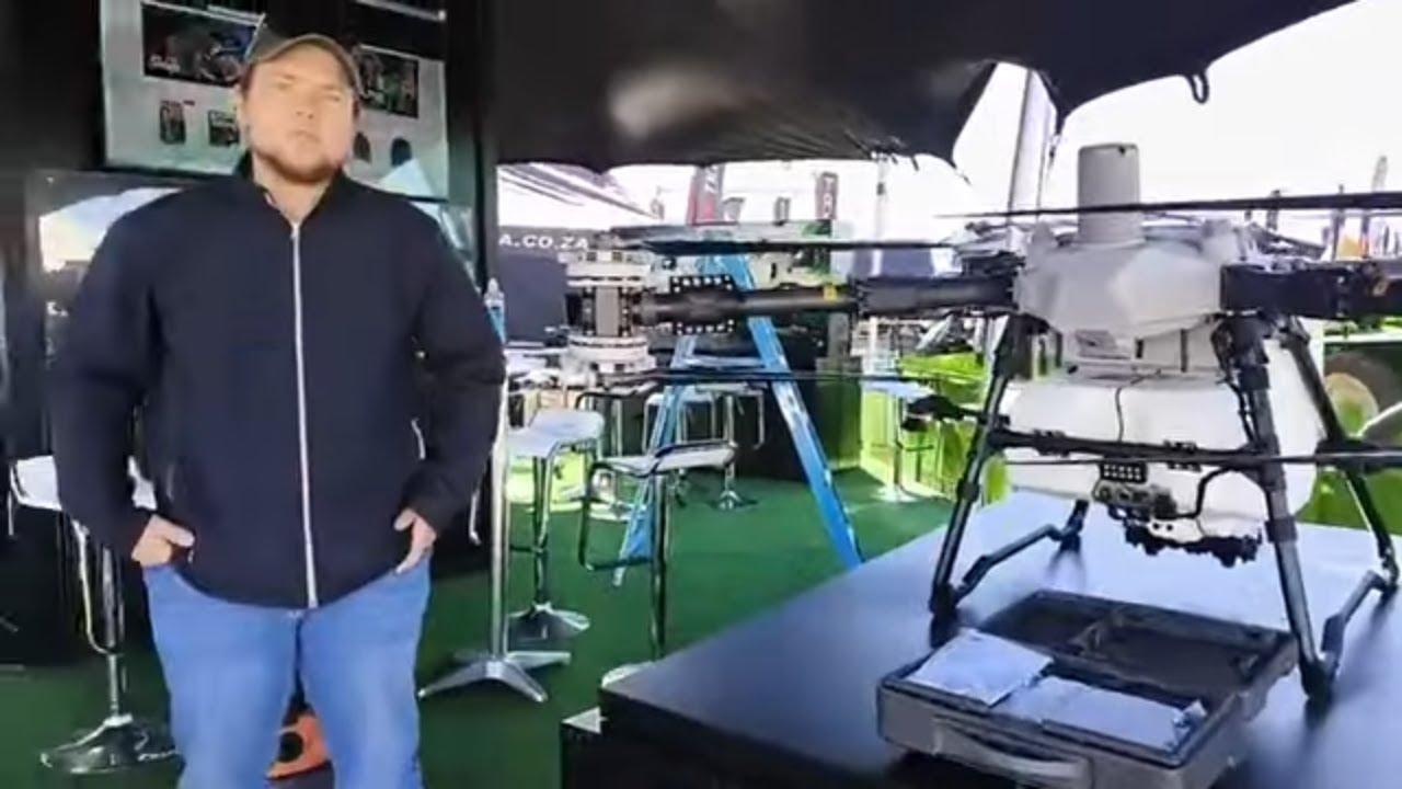 Kom kyk hierdie groot drones by AgTech@NWK se stalletjie op Nampo 2026.