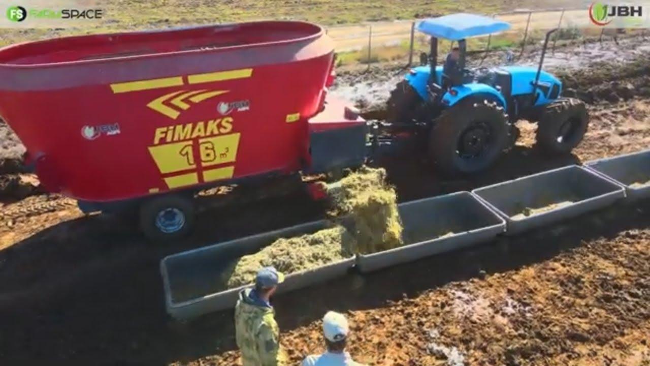 Sukkel jy met jou kuilvoer en meng verhoudings? Kyk hierdie FiMAKS voermenger deur JBH Agri.