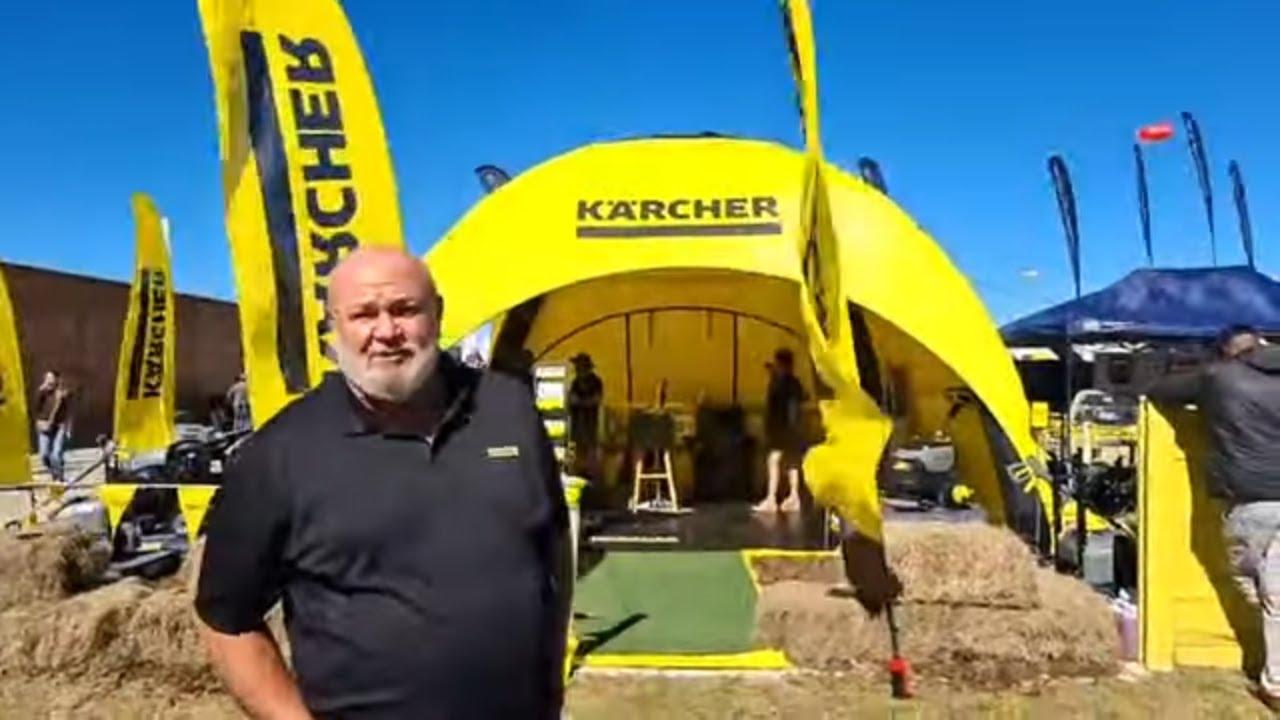 As jy 'n ding wil skoonmaak is Kärcher die plek waar jy moet stop op Nampo 2026.